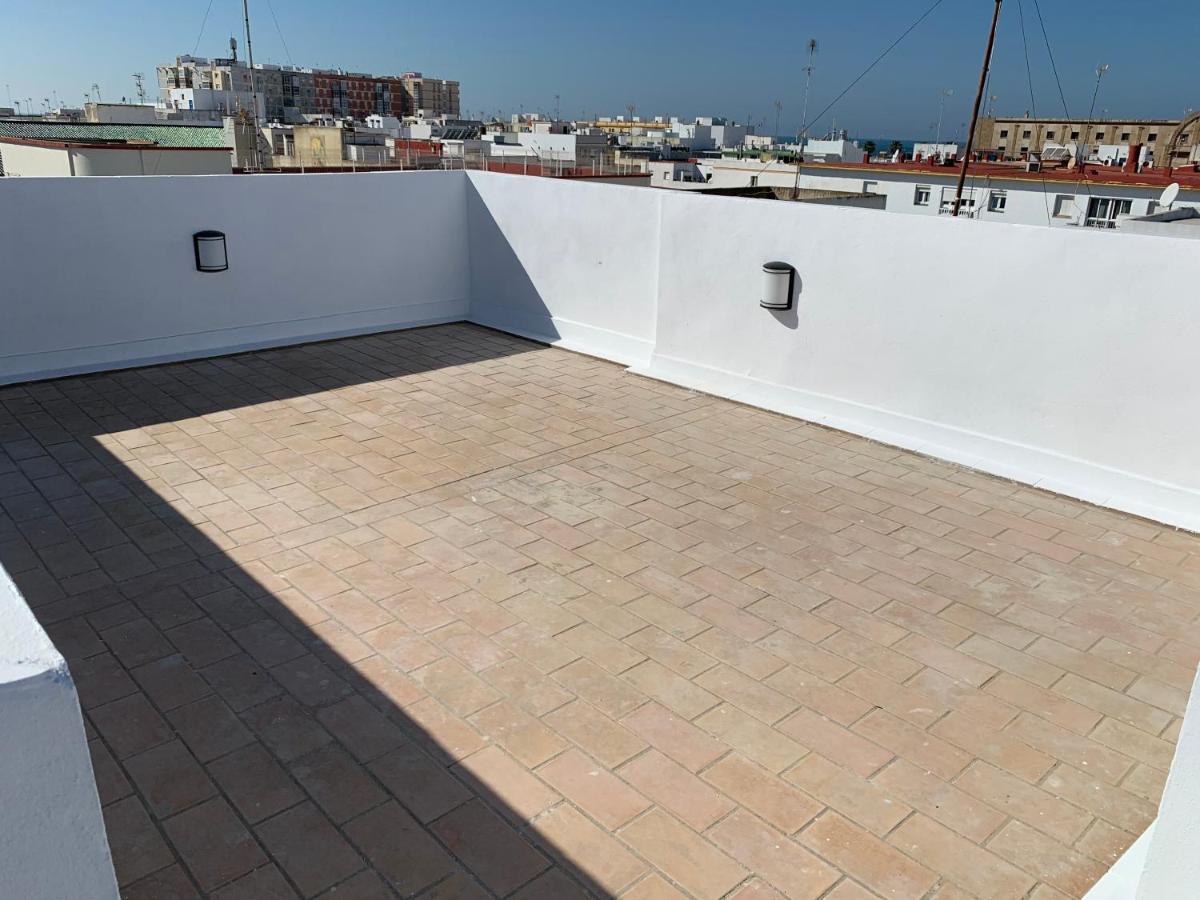 Appartement Atico Terraza Cadiz Centro Ascensor Playa De La Caleta Extérieur photo