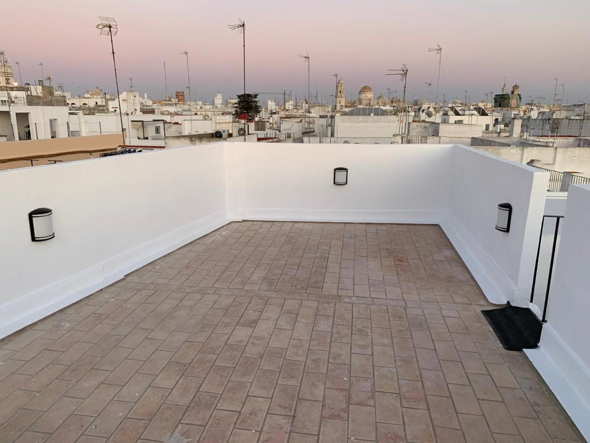 Appartement Atico Terraza Cadiz Centro Ascensor Playa De La Caleta Extérieur photo